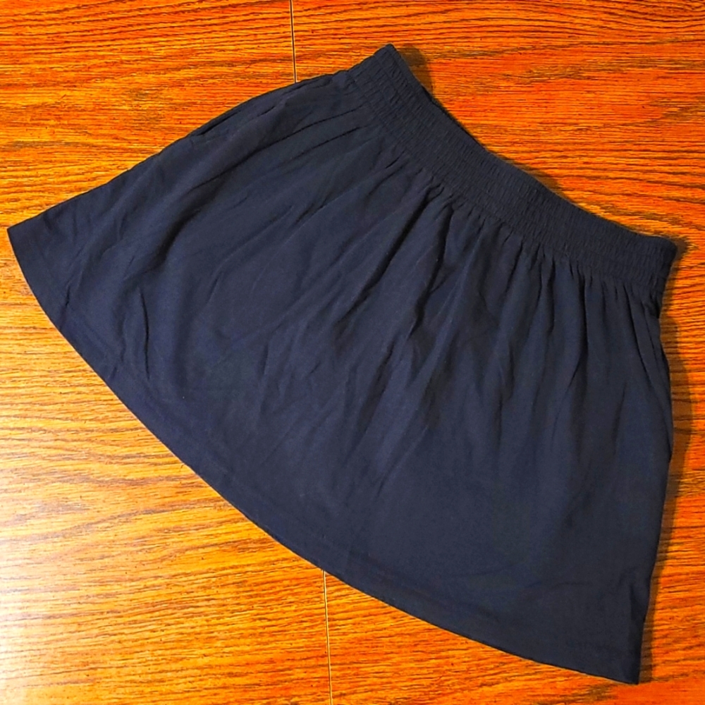 Black Mini Skater Skirt WITH POCKETS - Forever 21